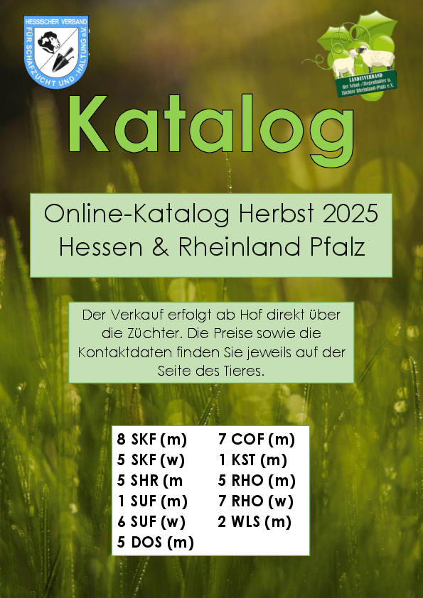 Online Verkaufskatalog Herbst 2025